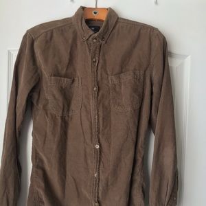 Xs corduroy shirt